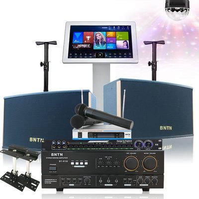 奔騰(BNTN)專業音響組合家庭KTV卡拉ok功放機效果器點歌機家庭影院會議音響套裝 8150點歌機.